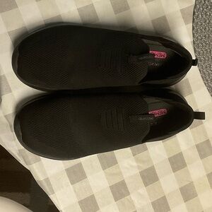 Skechers Black Athletic Shoes